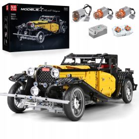    MOULDKING Technic RC T50 Classic Vintage Sedan Car Building Blocks Giocattoli