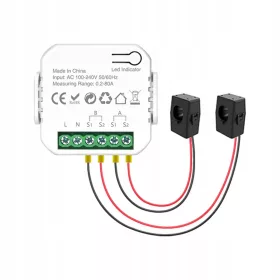    Contatore di energia Smart WiFi Sistema fotovoltaico a 2 canali facile da installare