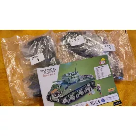    Mattoncini 2570 NUOVI senza scatola - Carro armato Sherman M4A3