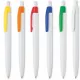  PENNE IN PLASTICA con stampa colorata, scritta, logo pubblicitario aziendale, 100 pz.