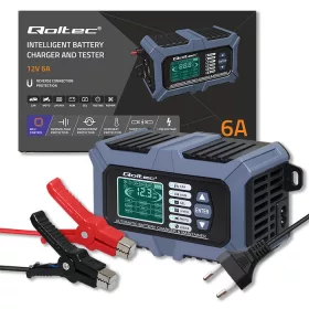    Caricatore raddrizzatore intelligente con tester batteria e funzione di riparazione 6A