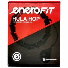  Hula hoop con borchie Enero 42 cm nero