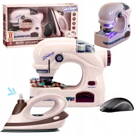    WOOPIE Set Macchina da Cucire per Piccoli Elettrodomestici 2in1 con Gel