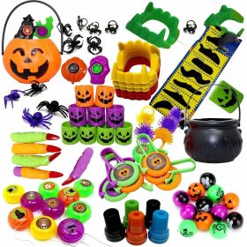    110 GIOCATTOLI DI HALLOWEEN PER BAMBINI REGALO IN FESTA REGALO CESTINO