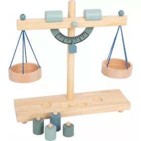  Bilancia da negozio in legno Small Foot con pesi 11861