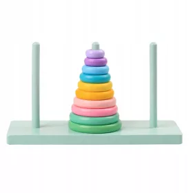    Giocattolo puzzle impilabile ad anelli Giocattolo intellettuale Z Stacker