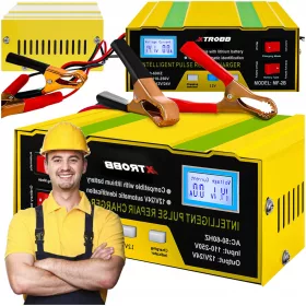    Raddrizzatore Caricabatterie per Batterie Auto 10A 12V e 24V