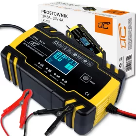    POTENTE RADDRIZZATORE CARICABATTERIE FUNZIONE RIPARAZIONE LCD AUTOMATICA 12V10A - 24V 5A