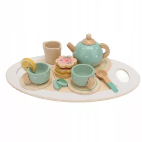    SERVIZIO DA TÈ IN LEGNO PASTICCERIA SERVIZIO CAFFÈ GIOCO ACCESSORI FIL