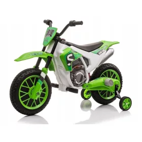    MOTO A BATTERIA PER BAMBINO 4-7 ANNI CROSS XMX616 EVA 2 MOTORI A GAS IN RĄ
