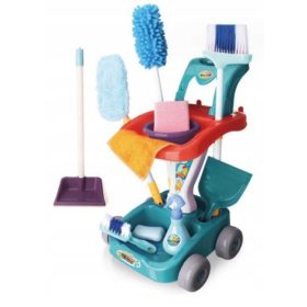    SET PULIZIA PER BAMBINI ACCESSORI PASSEGGINO SECCHIO SCOPA GIOCATTOLO