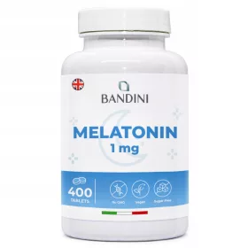   Integratore di Melatonina Bandini Pharma - 400 Micro Compresse per il Sonno