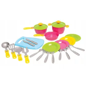  UTENSILI DA CUCINA set di pentole, posate e piatti