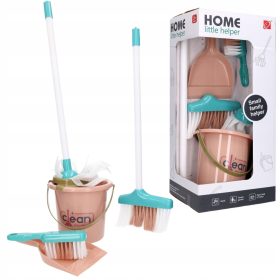    Set per la pulizia per una piccola casalinga, secchio per scopa 8272