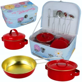  Set Vasi in Metallo per Bambini Grandi + Accessori
