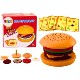  Hamburger in Legno 8 pz. Schede Ricette 10 pz