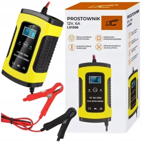    Raddrizzatore automatico per auto POTENTE funzione di riparazione LCD 12V 6A