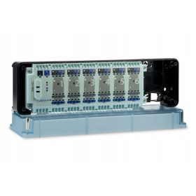    CENTRALINA SALUS KL06 STRISCIA DI COMANDO REGOLATORE 6 ZONE 6 REGOLATORI 24 FORZE