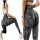  LEGGINGS SPORTIVI DONNA PUSH UP LEGGINGS GRIGIO M
