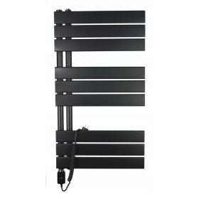    Radiatore da bagno elettrico a riempimento di liquido, pronto al funzionamento, 600 W, 90x50 cm