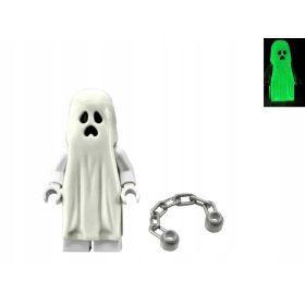    Castello LEGO - Fantasma che brilla nel buio + Catena! 9467gen043