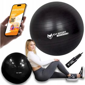   PALLA DA GINNASTICA RIABILITATIVA PER PALESTRA FITNESS 75cm + EBOOK