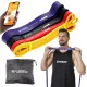  BANDE DI RESISTENZA per CrossFit Pull-Up SET DI 4 fasce FORTI + EBOOK