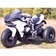 MOTORE A BATTERIA, POTENZA 90W, RUOTE GONFIATE, GAS NELLA MANIGLIA