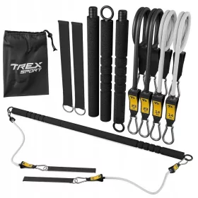  Set da allenamento con bastone ed elastici TX-023TS