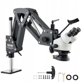    Microscopio 465x175x475MM 7X-45X Omnidirezionale Con Attacco A Molla