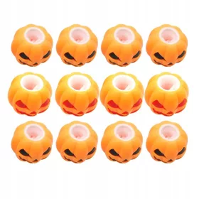    Giocattolo antistress a forma di zucca per decorazioni fai-da-te di Halloween come mostrato