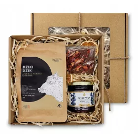    CESTINO REGALO REGALO CINGHIALE CAFFÈ CON MARMELLATA DI CIOCCOLATO