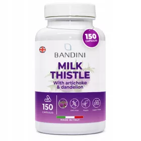   Integratore Naturale per il Fegato con Silimarina, Carciofo e Tarassaco - Bandini Pharma