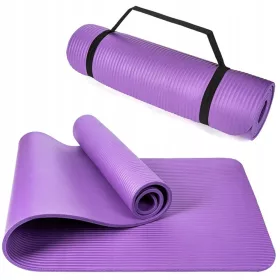    TAPPETO GINNASTICA PER ESERCIZI PILATES FITNESS SUPPORTO NBR SPESSORE, LARGE