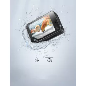    WOLFANG GA420 Fotocamera sportiva UHD da 20 MP 4K 60FPS 10 m Wireless,