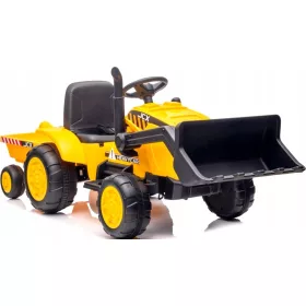  TRATTORE CON RIMORCHIO BATTERIA 12V POTENZA 90W TELECOMANDO