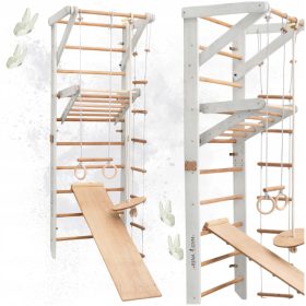    Scaletta Ginnastica per Bambini Arrampicata in Legno Adulti 230x80 cm