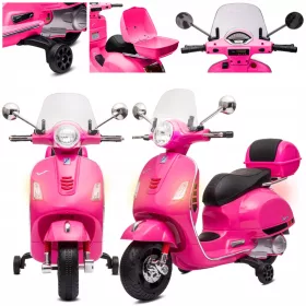    Scooter Vespa cavalcabile con batteria, custodia MP3 microSD Sun Baby
