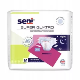  Seni Super Quatro M mutandine pannolini per adulti 10 pz.