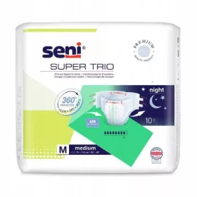  Seni Super Trio M mutandine per pannolini per adulti 10 pz.