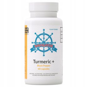   Curcuma e Pepe Nero - Integratore Alimentare 60 Capsule di Navigator Supplements Limited
