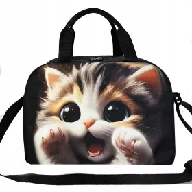  Borsa da piscina per ragazzi con grafica gattino
