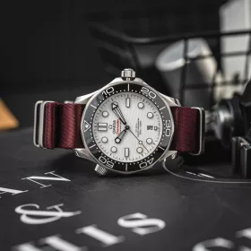    Cinturino per orologio NATO 20 mm - Strap Room - Borgogna - BORDEAUX