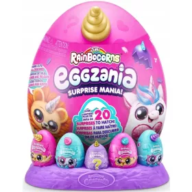    ZURU Rainbocorns Eggzania Surprise Mania Peluche Mascotte 1 pz.
