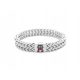  TOMMY HILFIGER BRACCIALE UOMO 2790462 ARGENTO, ELEGANTE ACCIAIO INOSSIDABILE