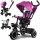 Tiny Bike 3in1 triciclo rosa con tetto SP0650