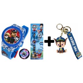    Orologio per bambini PAW PATROL per ragazzi e bambini + PORTACHIAVI CHASE