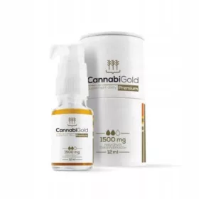  CannabiGold Premium Olio di canapa CBD 12 ml
