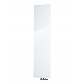    RADIATORE DECORATIVO BAGNO VERTICALE BIANCO VETRO 160x40cm LOFT decorativo