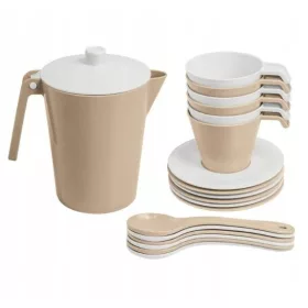  SET UTENSILI CAFFÈ BAMBINI BEIGE 19 EL WADER